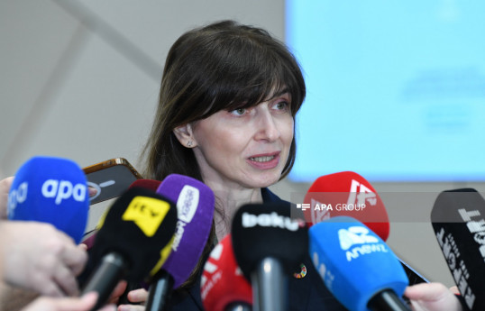 Vladanka Andreeva, the UN Resident Coordinator in Azerbaijan