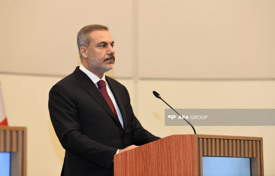 Turkish Foreign Minister Hakan Fidan