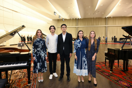 Presentation of musical instruments acquired with support from Heydar Aliyev Foundation held