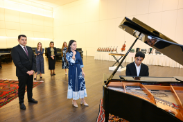 Presentation of musical instruments acquired with support from Heydar Aliyev Foundation held