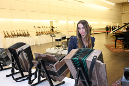 Presentation of musical instruments acquired with support from Heydar Aliyev Foundation held