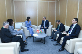 Azerbaijani and Georgian foreign ministers discuss strategic partnership on sidelines of UNESCO conference-UPDATED 