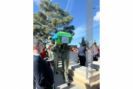 Remains of martyr Mikayil Aliyev missing since First Karabakh War laid to rest in Zira