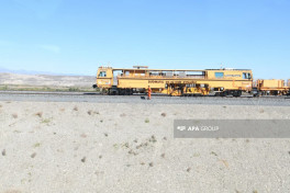 Members of the diplomatic corps inspect Hakari railway station of Zangezur Corridor -PHOTO 