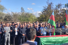 Remains of soldier Teymur Allahverdiyev missing for 33 years from First Karabakh War laid to rest in Neftchala -PHOTO 