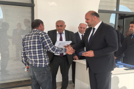Azerbaijan relocates another group of former IDPs to Aghdam’s Khydyrly village, families receive house keys-UPDATED 