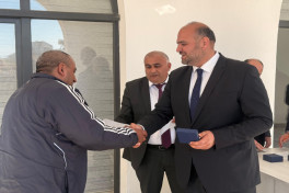 Azerbaijan relocates another group of former IDPs to Aghdam’s Khydyrly village, families receive house keys-UPDATED 