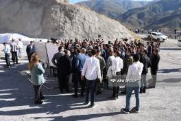 Azerbaijani part of Zangezur corridor to be completed by end of next year-PHOTO 