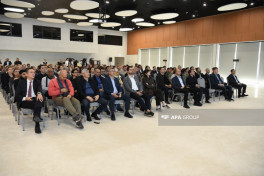 Briefing for diplomatic corps held at Zangilan Congress Center