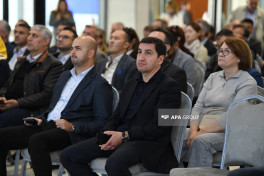 Briefing for diplomatic corps held at Zangilan Congress Center