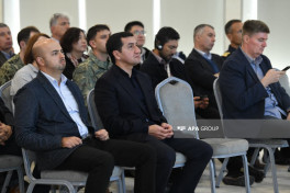 Briefing for diplomatic corps held at Zangilan Congress Center