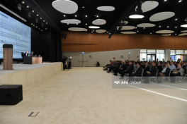 Briefing for diplomatic corps held at Zangilan Congress Center