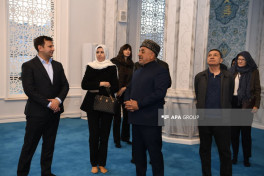 Members of diplomatic corps visited Zangilan city mosque-PHOTO -VIDEO 