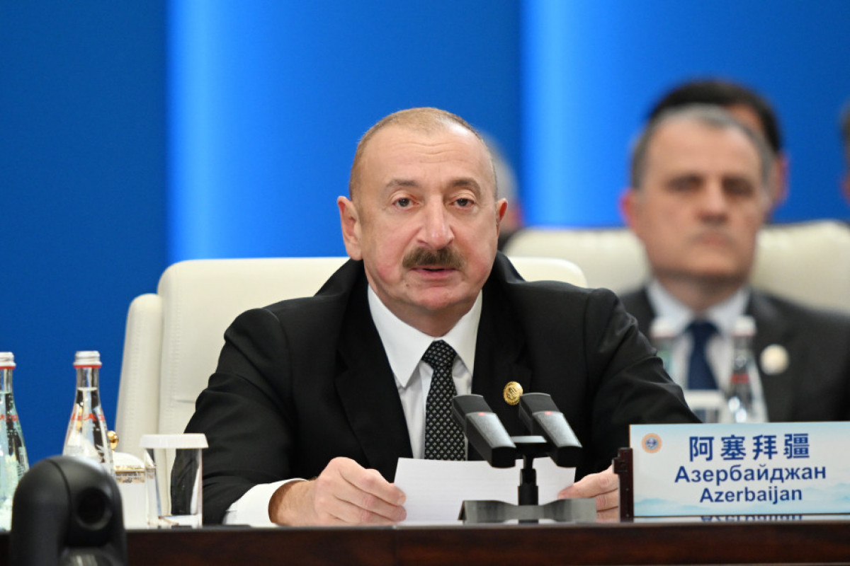 President Ilham Aliyev: Over the past two years, Azerbaijan-China relations have reached a qualitatively new level