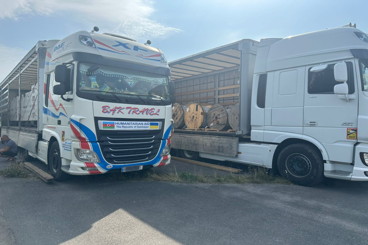 Azerbaijan’s humanitarian aid reaches Ukraine