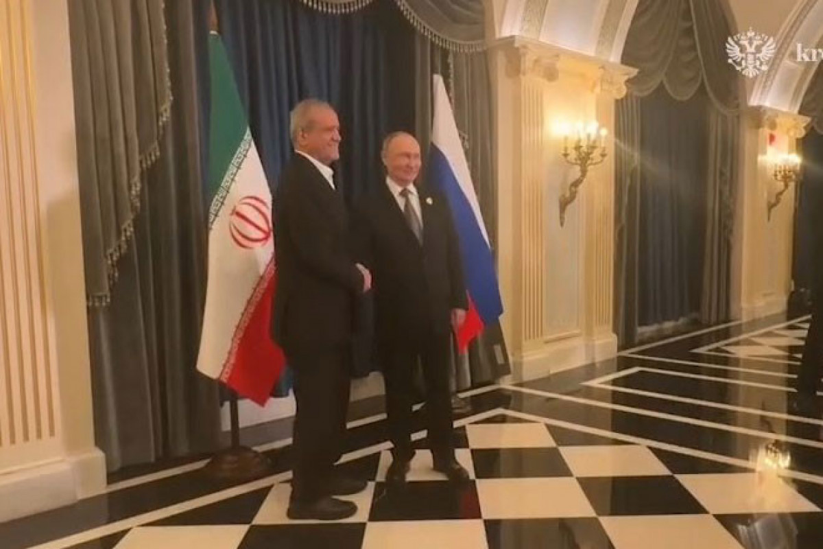 Russian, Iranian Presidents met-VIDEO 