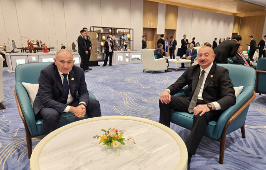 President Ilham Aliyev met with Prime Minister Nikol Pashinyan-VIDEO 