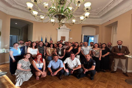 French ambassador whose mission has ended leaves Azerbaijan