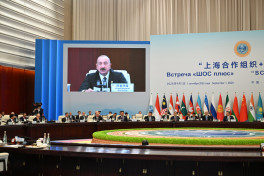 SCO Plus meeting was held in Tianjin, China, President Ilham Aliyev delivered speech at the event -PHOTO -UPDATED-1 