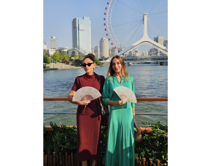 First Lady Mehriban Aliyeva participates in boat trip with spouses of heads of state and government at SCO Plus meeting -PHOTO 