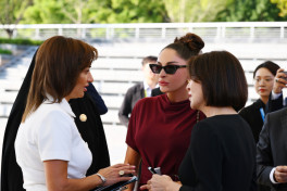First Lady Mehriban Aliyeva participates in boat trip with spouses of heads of state and government at SCO Plus meeting -PHOTO 