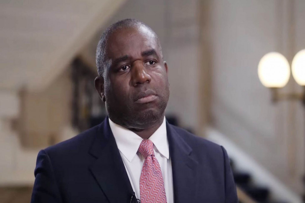 British Foreign Secretary David Lammy