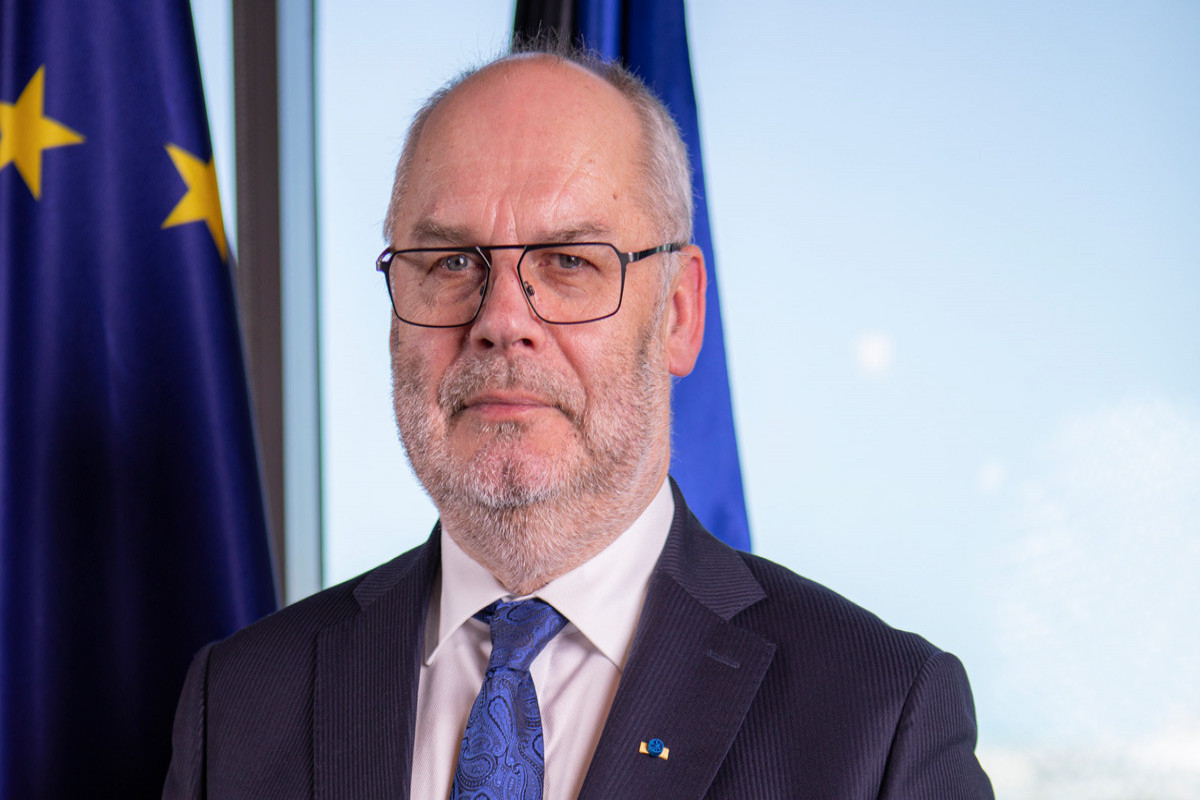 Estonian President Alar Karis