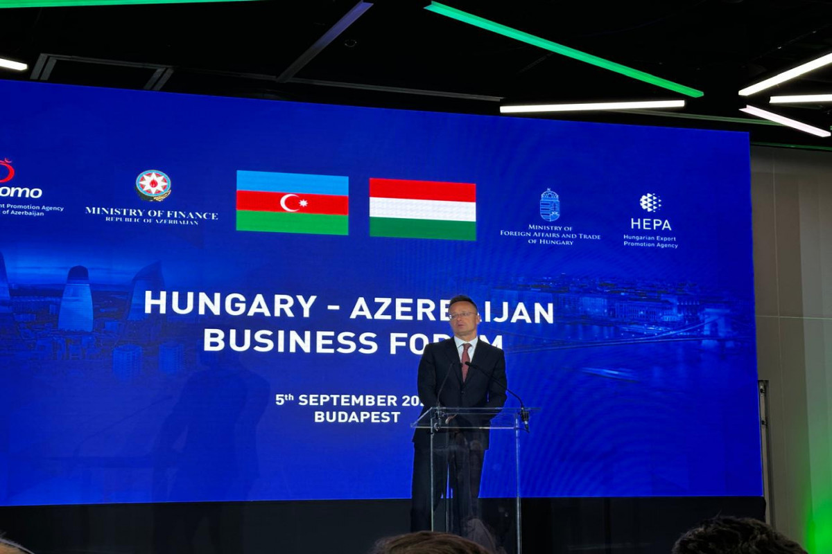 Azerbaijan-Hungary business forum held in Budapest