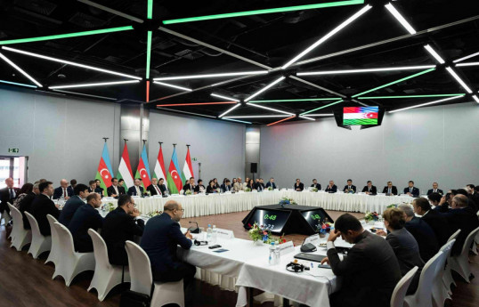Azerbaijan-Hungary economic commission meeting held, protocol signed-UPDATED 