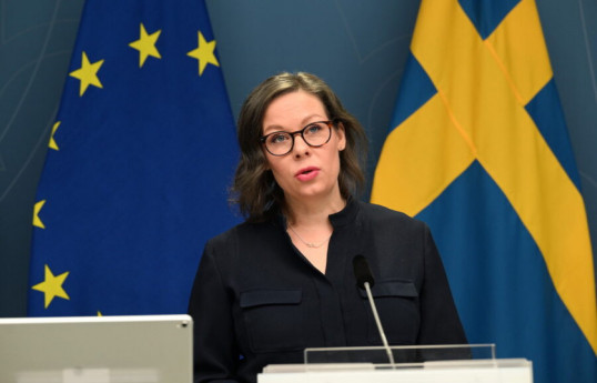 Swedish Foreign Minister Maria Malmer Stenergard