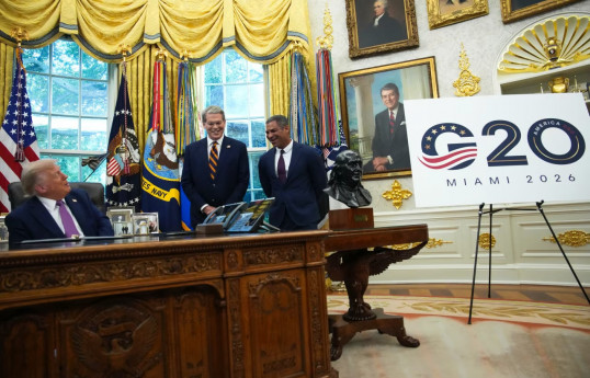 Trump announces 2026 G20 will be at his Doral golf club in Florida