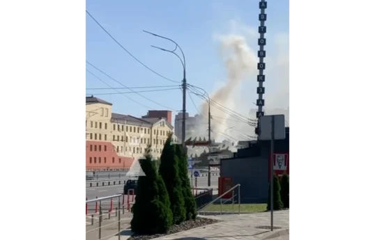Fire broke out at factory of famous Roshen company in Kyiv-VIDEO 