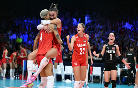 Turkish women’s volleyball team reached World Championship final for first time
