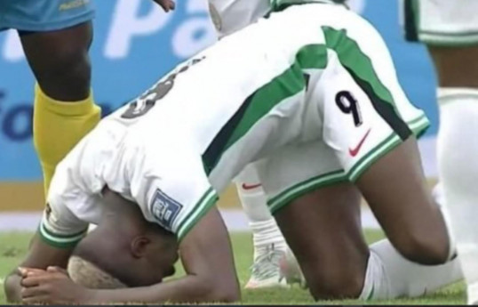 Galatasaray striker Victor Osimhen injured in Nigeria's World Cup qualifier