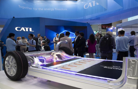 Chinese battery giant CATL unveils new EV batteries for Europe
