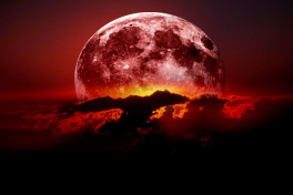 Total lunar eclipse end: ‘Blood Moon’ mesmerises skywatchers-PHOTO 