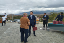 Azerbaijan relocates 15 more families to Khanyurdu village in Khojaly district, families receive their keys -PHOTO  -UPDATED-1 -VIDEO 