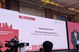 Azerbaijan's Prosecutor General participates International Prosecutors Association Conference in Singapore