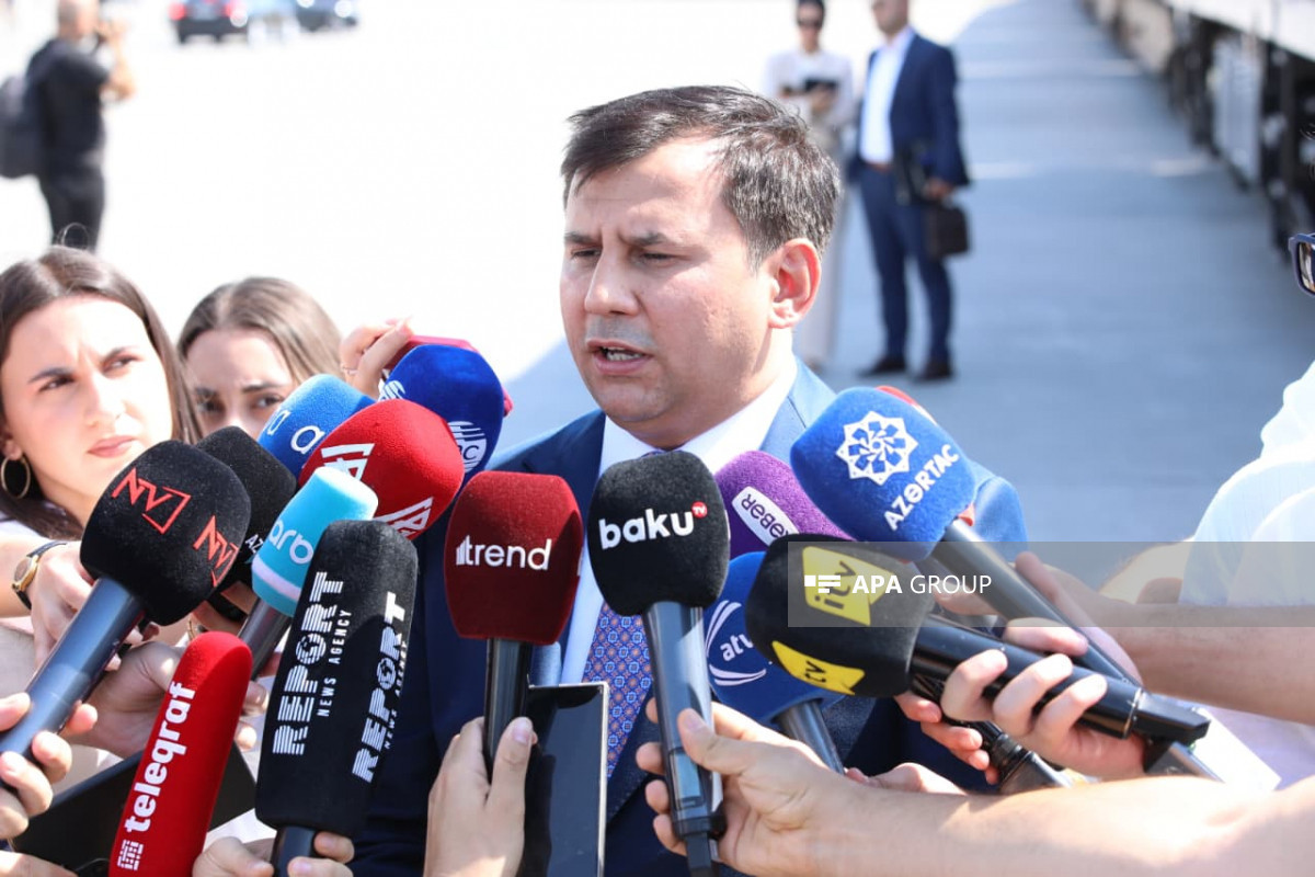 Fariz Aliyev, head of the Transport Policy Department of the Ministry of Digital Development and Transport