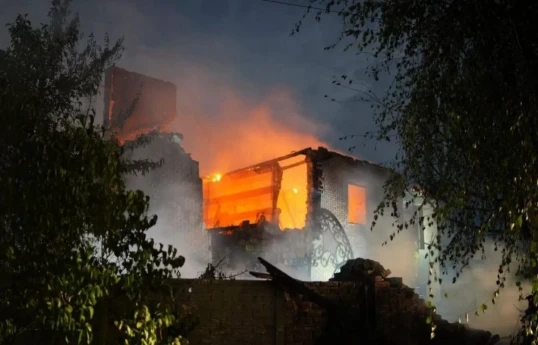 Russia strikes Zaporizhzhia region, one woman killed, another injured