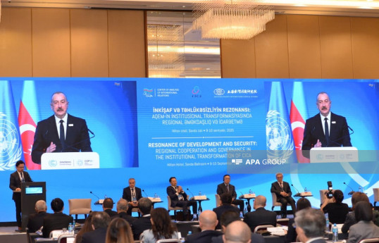 Azerbaijani President addressed participants of CICA Think Tank Forum -UPDATED 