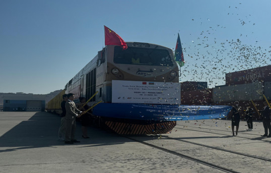 19,000 containers transported in 5 years via China-Europe railway on Trans-Caspian route