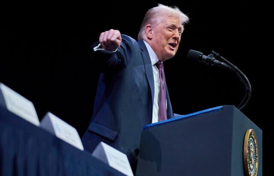 Donald Trump, US president