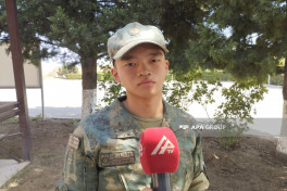 Chinese soldier in Azerbaijani Army: Serving in the ranks of the victorious army is a matter of pride -PHOTO -VIDEO 