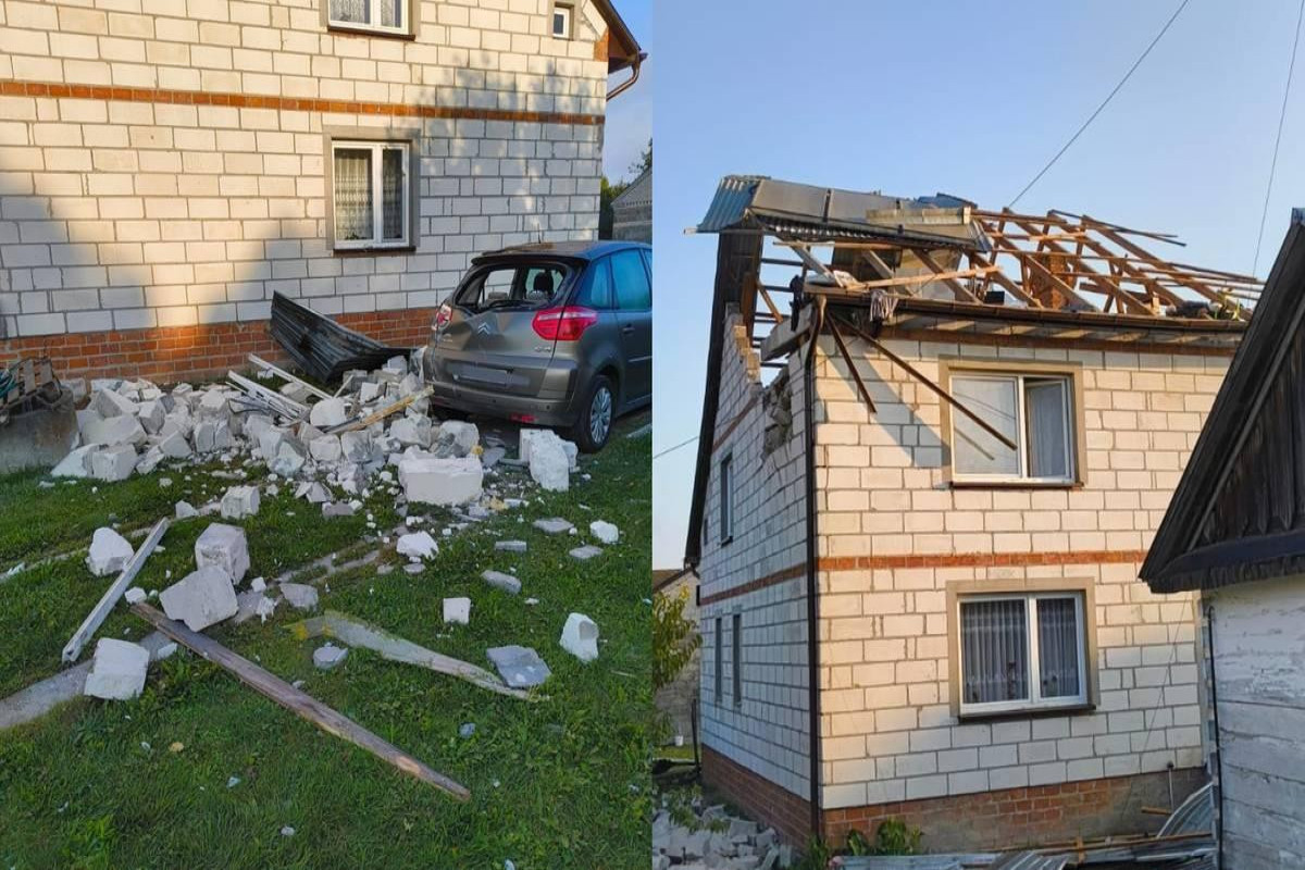 Russian drones damage residential building and car in Poland’s Lublin region