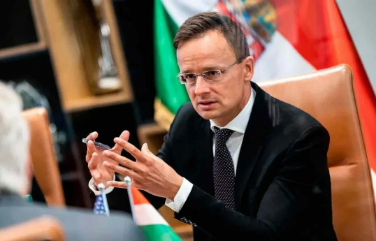 Hungarian Foreign Minister Peter Szijjarto