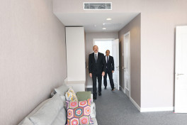 President Ilham Aliyev attended opening of Samad Vurgun Creativity House of the Writers’ Union