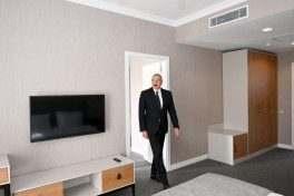President Ilham Aliyev attended opening of Samad Vurgun Creativity House of the Writers’ Union