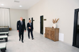 President Ilham Aliyev attended opening of Samad Vurgun Creativity House of the Writers’ Union