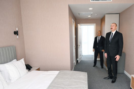 President Ilham Aliyev attended opening of Samad Vurgun Creativity House of the Writers’ Union